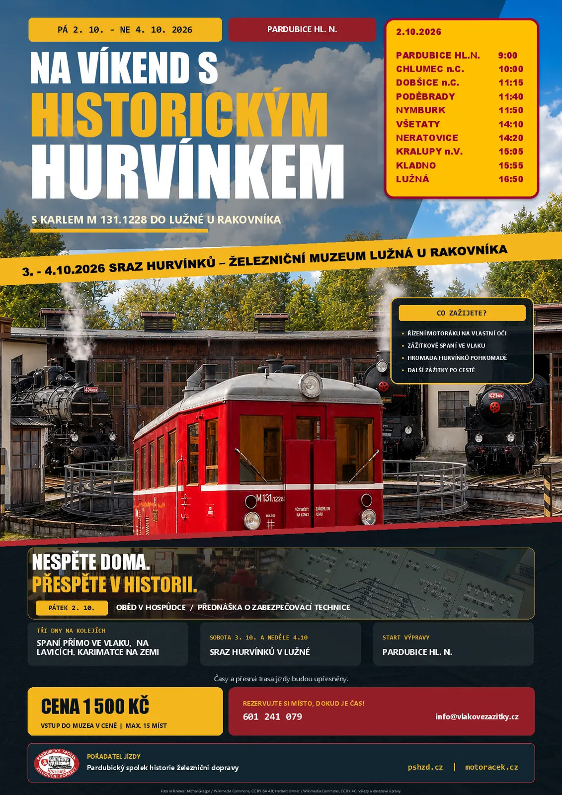 Plakát: Na Víkend s Historickým Hurvínkem